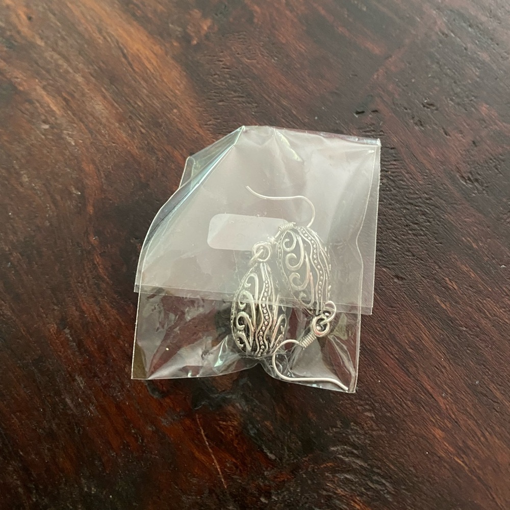 NEW Silver Dangly Earrings